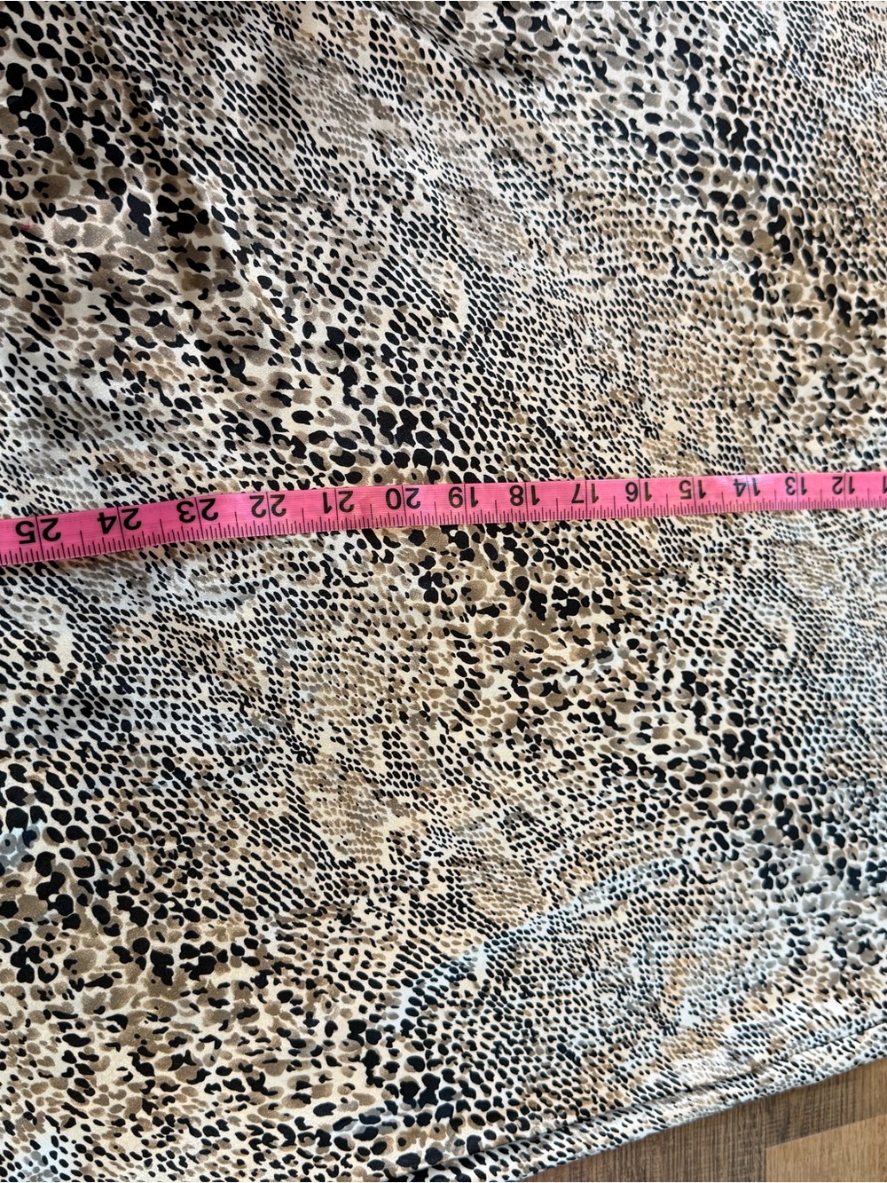 Y2K XOXO Snake Print Satin Midi Skirt Medium - Picture 4 of 5